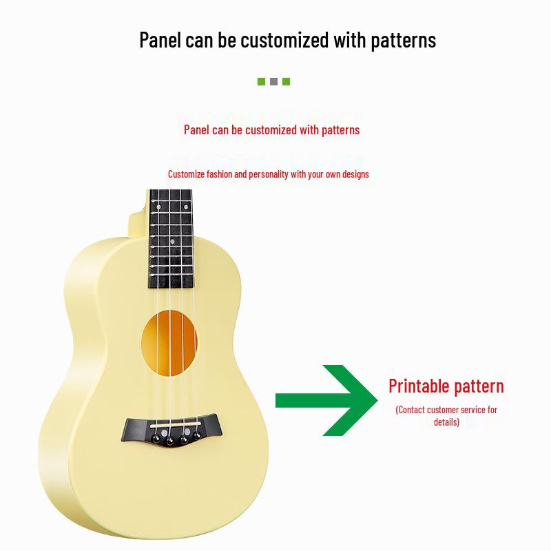 23-inch Beginner Children's Ukulele, Small Four-String Guitar, New Plucked Instrument