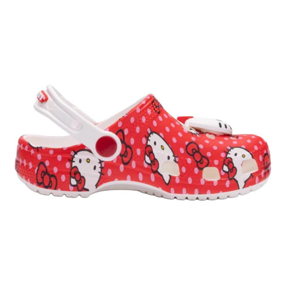 Crocs Hello Kitty X Classic Clog Kids Red Polka Dots Kids Sneakers Multi 210576-90H