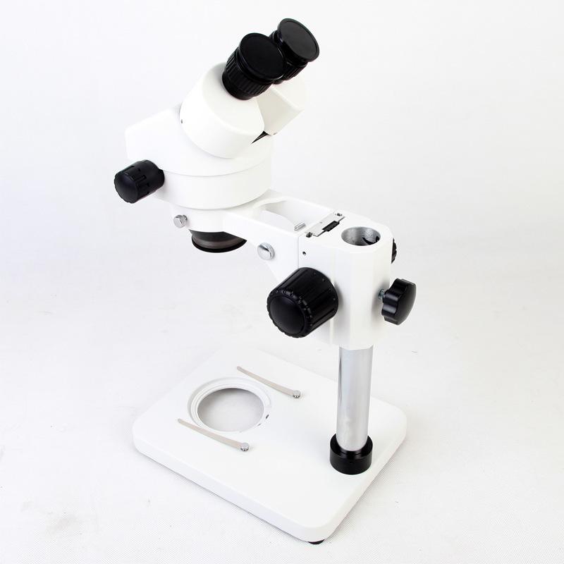 7-45X Industrial Optical Lab Zoom Stereo Microscope Simul-Focal Pcb Repair Rework Welding