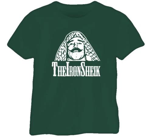 The Iron Sheik Wrestling Legend Cool 80s Retro T Shirt S