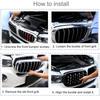 Car Front Bumper Sport Racing Grill Grilles For BMW 5 Series F10 F11 F18 520I 523I 528I  520D 530D 10-16 Diamond Kidney Grille