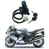 For Kawasaki ZXR400/ZZR400/ZZR600 Ignition Switch Starter Lock