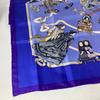 HERMES Carre90 Doll HELLO DOLLY Hello Dolly  Scarf silk purple