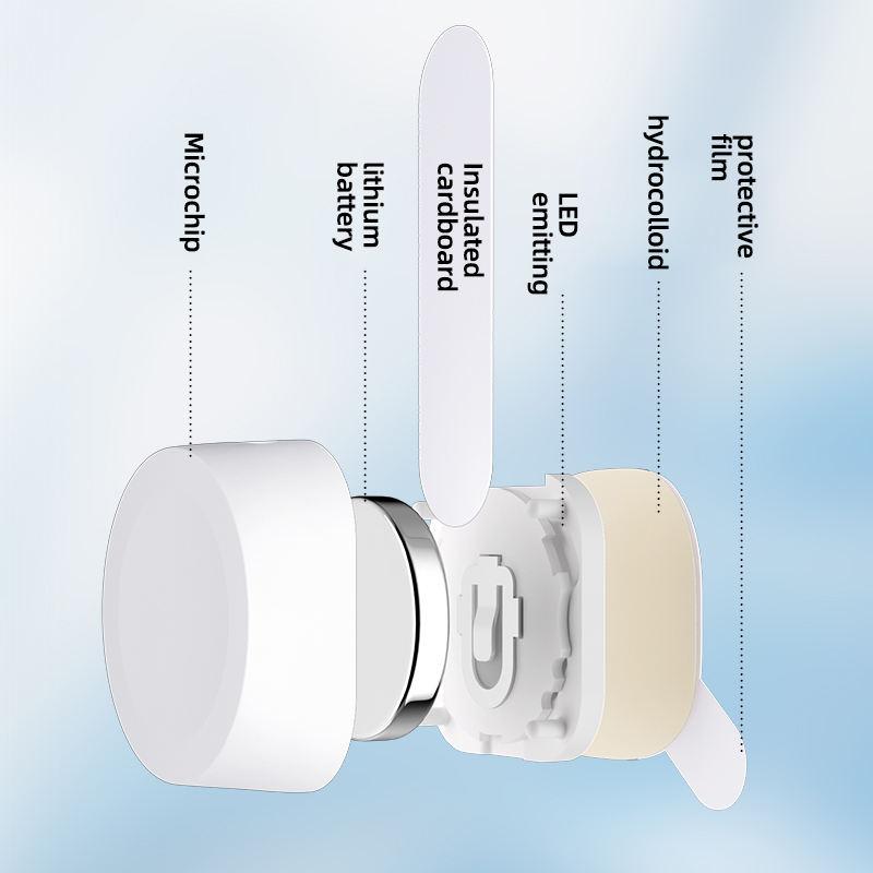 SHOmfrs Factory New Arrival Electronic Acne Patches with Microcurrent & EMS Technology LED Mask Acne Patch