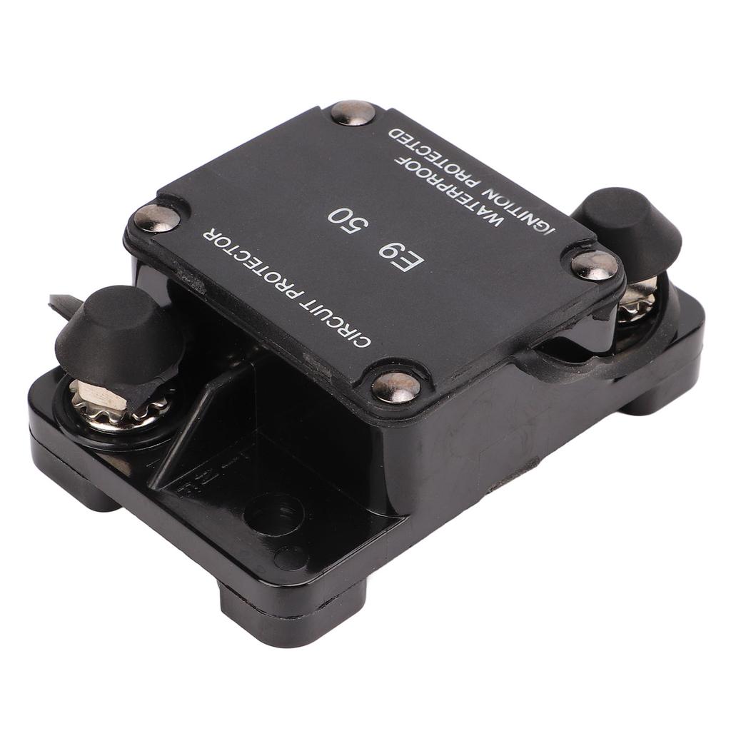 32V 50A Schutzschalter Automatische Rücksetzfunktion 1/4in Bolzen IP67 Wasserdicht Staubdicht für LKW Bus
