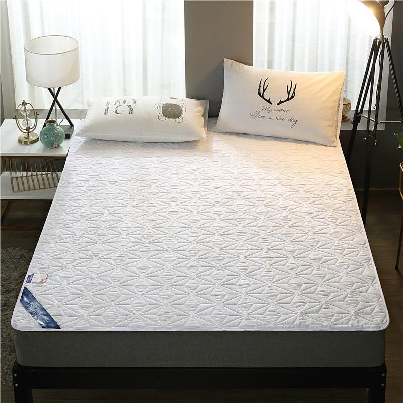 Fitted Bedsheet Waterproof Mattress Protector Urine Bed Sheet Pads Anti Dust Mite Covers ,Diapers and Prevent Mattress Gett Wet By Night Urine Raya