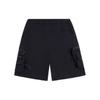 Li-Ning CF Solid Color Multi-Pocket Elastic Waist Woven Sports Casual Shorts Men Bottoms Black AKSSA35-1