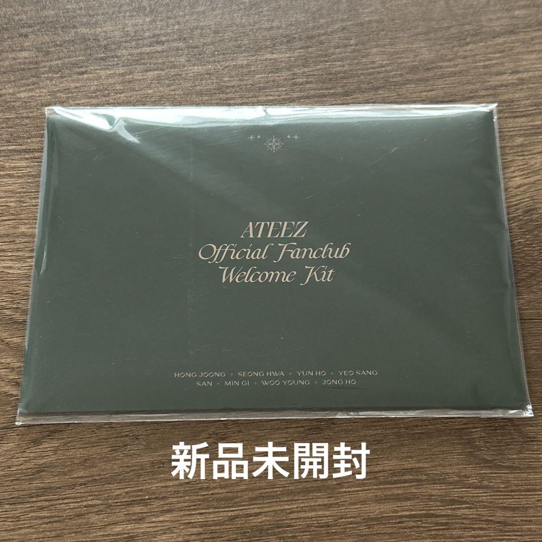 

[USED] ATEEZ FC 4th Generation Welcome Kit Limited Edition Postcard