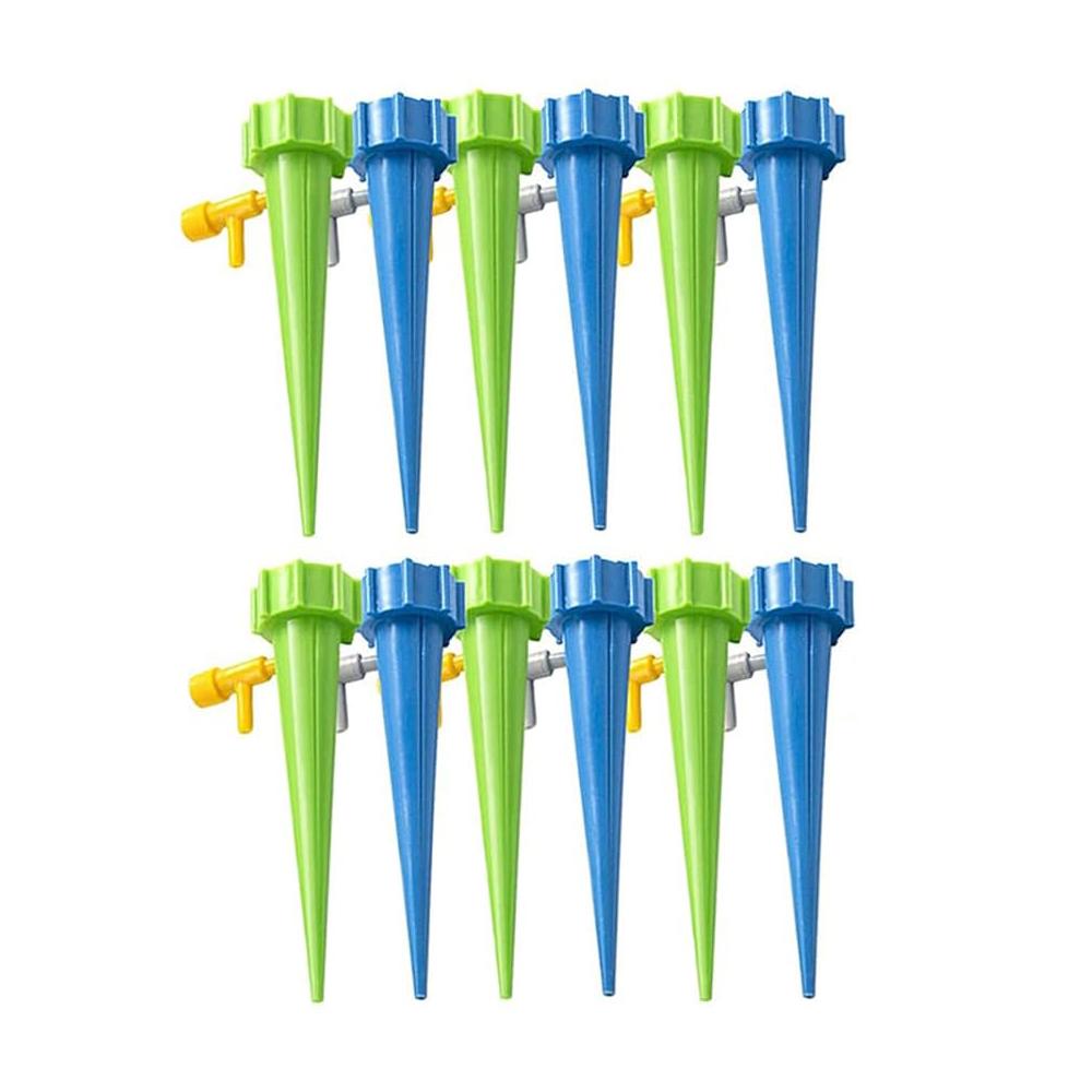 

Самополивные шипы Planturbo для растений на открытом воздухе. Автоматические поливочные устройства для растений с регулируемым клапанным переключателем. Автоматический капельный полив. 12Pcs