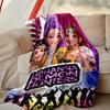 [Kpop Demon Hunters Blanket] Soft Throw Blanket for Bed Sofa, Holiday Gift Blanket for Women Men Family Friend