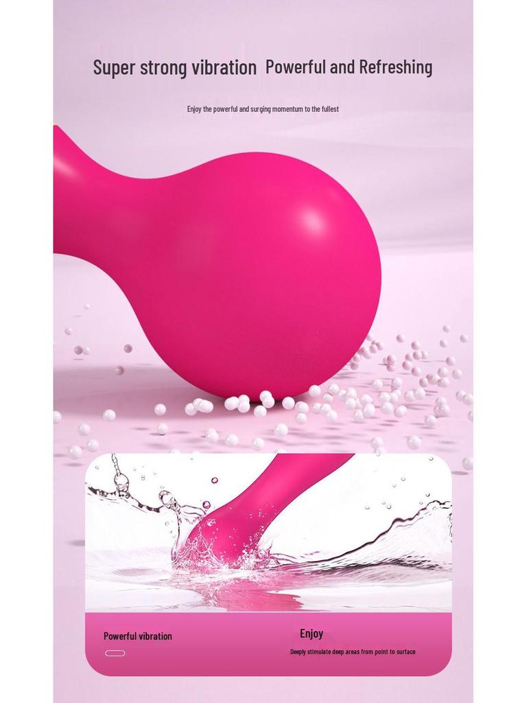 Women's Dual-Head Vibrating G-Spot Massager - Silent, Ten-Frequency