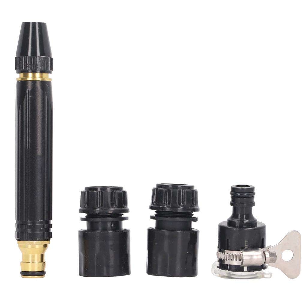 Garden Hose Nozzle Sprayer Jet Sprayer Adjustable Watering Spraying Nozzle for Patio Home