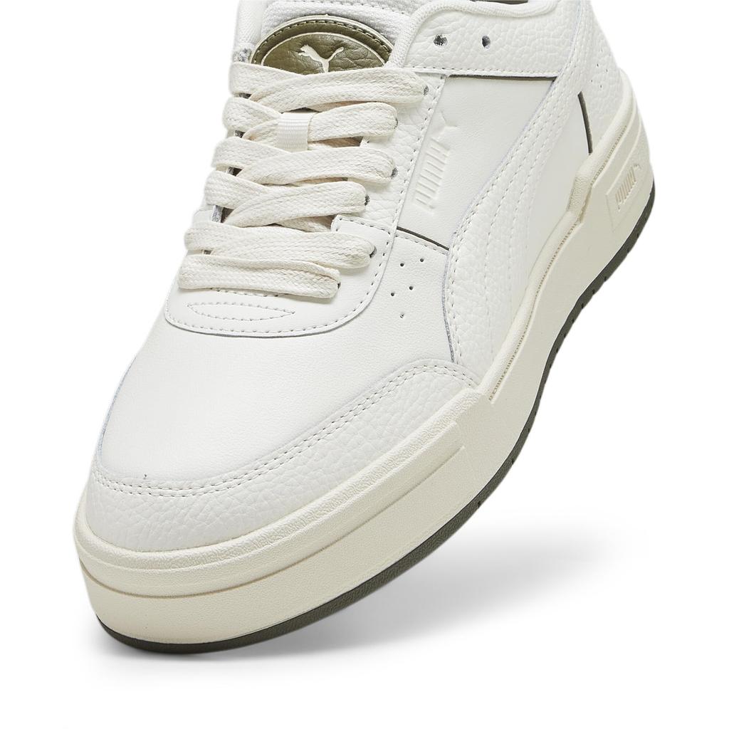 Puma CA PRO Sport 2023 Warm Size cm Sneakers, Fall/Winter Colors, White/Alpine Snow/Dark Olive, 22.0