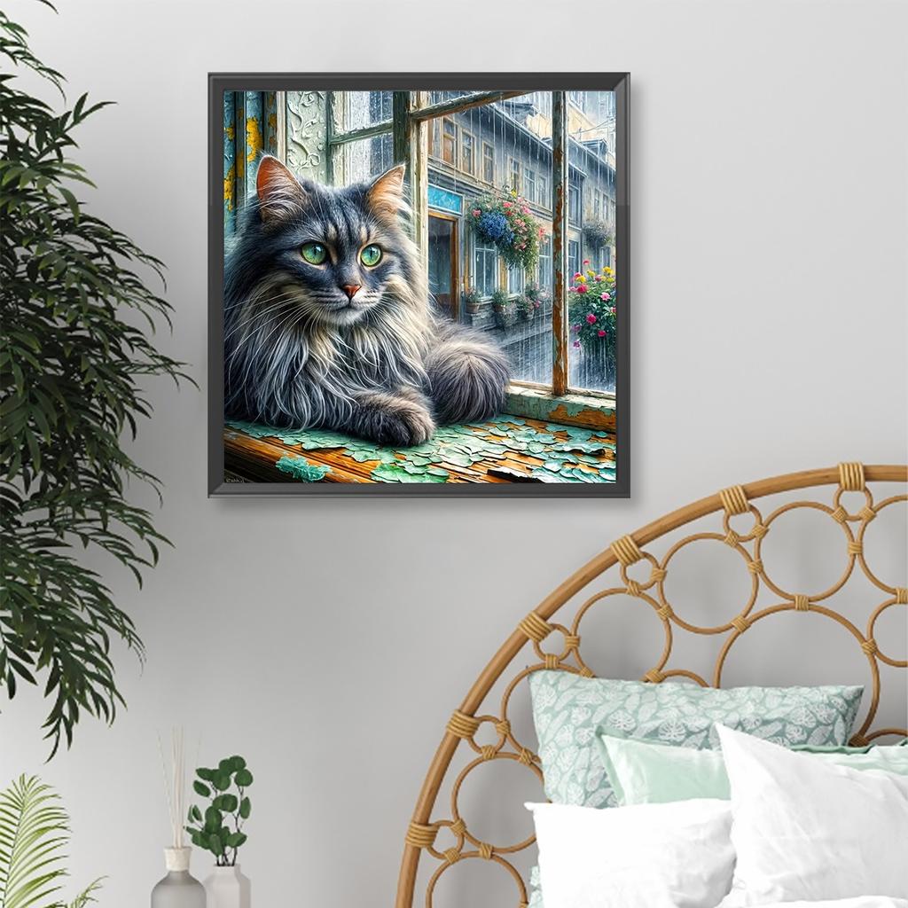 Animal Series 5D DIY Diamond Art Painting Kits for Gift Home Wall Decor Round Full Drill Dimond Art Paintings 15.75 X15.75 in