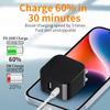 20W GaN PD Charger Support Type C 20w Charger Dual USB Port Chargers Adapters for iPhone 13 12 Pro Max 11 Mini 8 Plus
