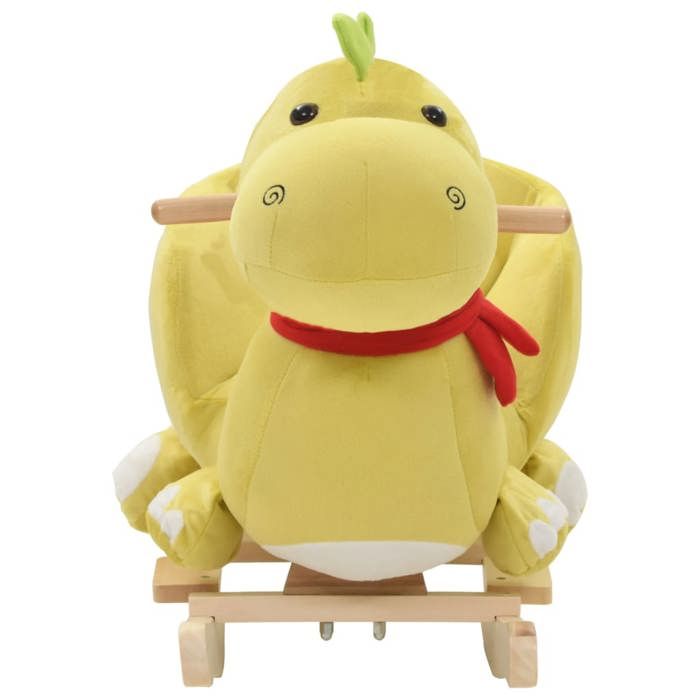 Dragon à bascule en peluche VIDAXL - Vert - 60x32x53 cm - Pour enfants de 12 mois et plus