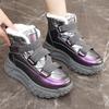 Thicken Plush Women's Snow Boots Winter Comfortable Wear Resistant Platform Casual Shoes Height Increase Non Slip Cotton Shoes