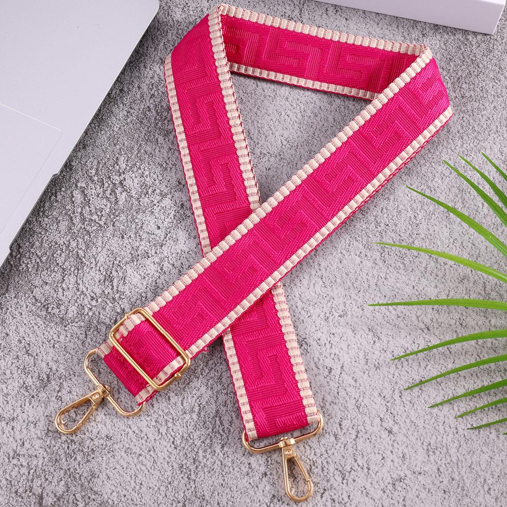 Women Hardware Hooks The Length Can Be Freely Adjusted Travel Accessories Fashionable Wide Shoulder Strap Purse Strap