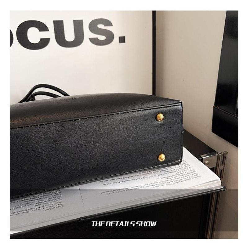 Tote Bag New Versatile Simple Commuting Bag Retro Fashion Armpit Bag Lazy Style Large Capacity Shoulder Bag