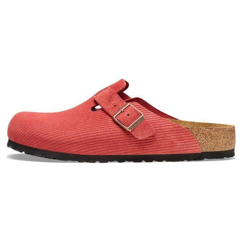 (WMNS) Birkenstock Boston Suede Embossed Narrow