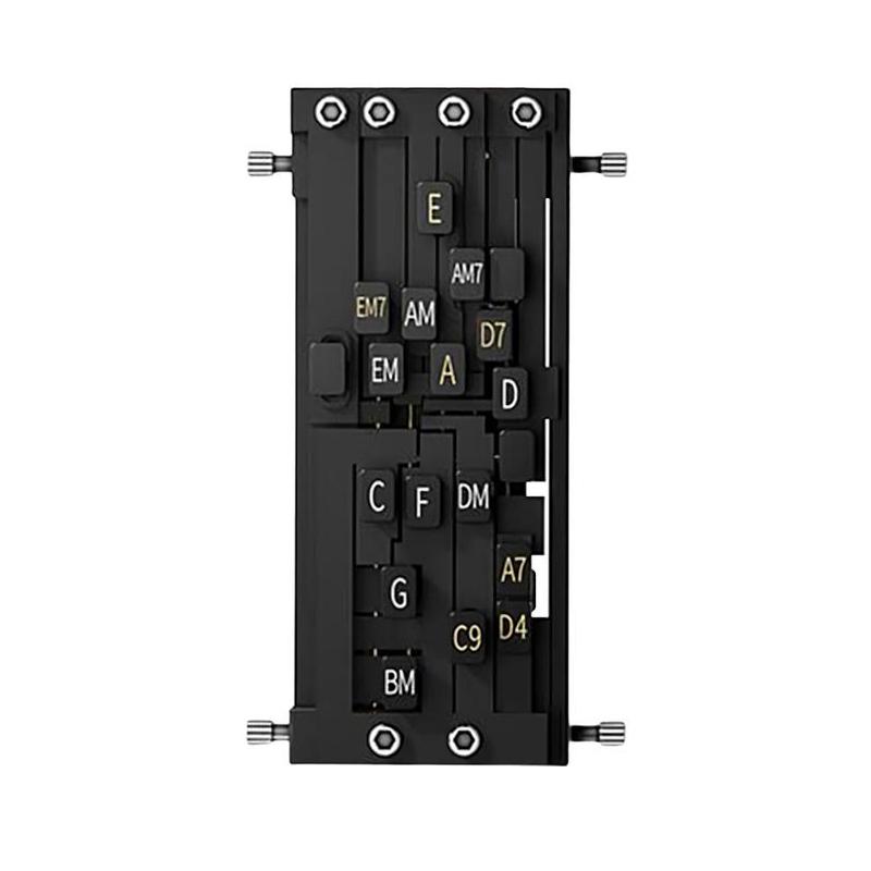 Nástroj pro učení akordů na kytaru Nástroj pro učení akordů Pomůcka pro učení akordů Guitar Aid Trenažér akordů Systém učení akordů Kytarové příslušenství Kytarový trenér