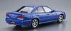 Aoshima Bunka Kyozai Scale Model Car Series 88 Nissan ER34 Skyline 25GT Turbo 2001 Plastic Model 1/24 No.