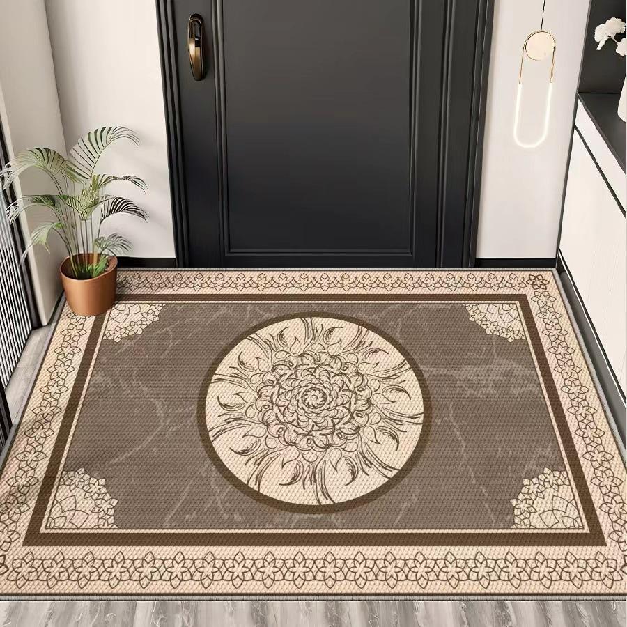 Luxury Entrance Mat Floor Mat Bathroom Entrance Mat Absorbent Anti Slip Easy To Maintain Foot Mat