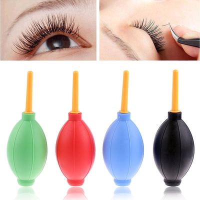 1PC portatile morbido gel di silice TPE individuale ciglia per occhi soffiatore d'aria innestato strumento per ciglia colla pompa per asciugatrice