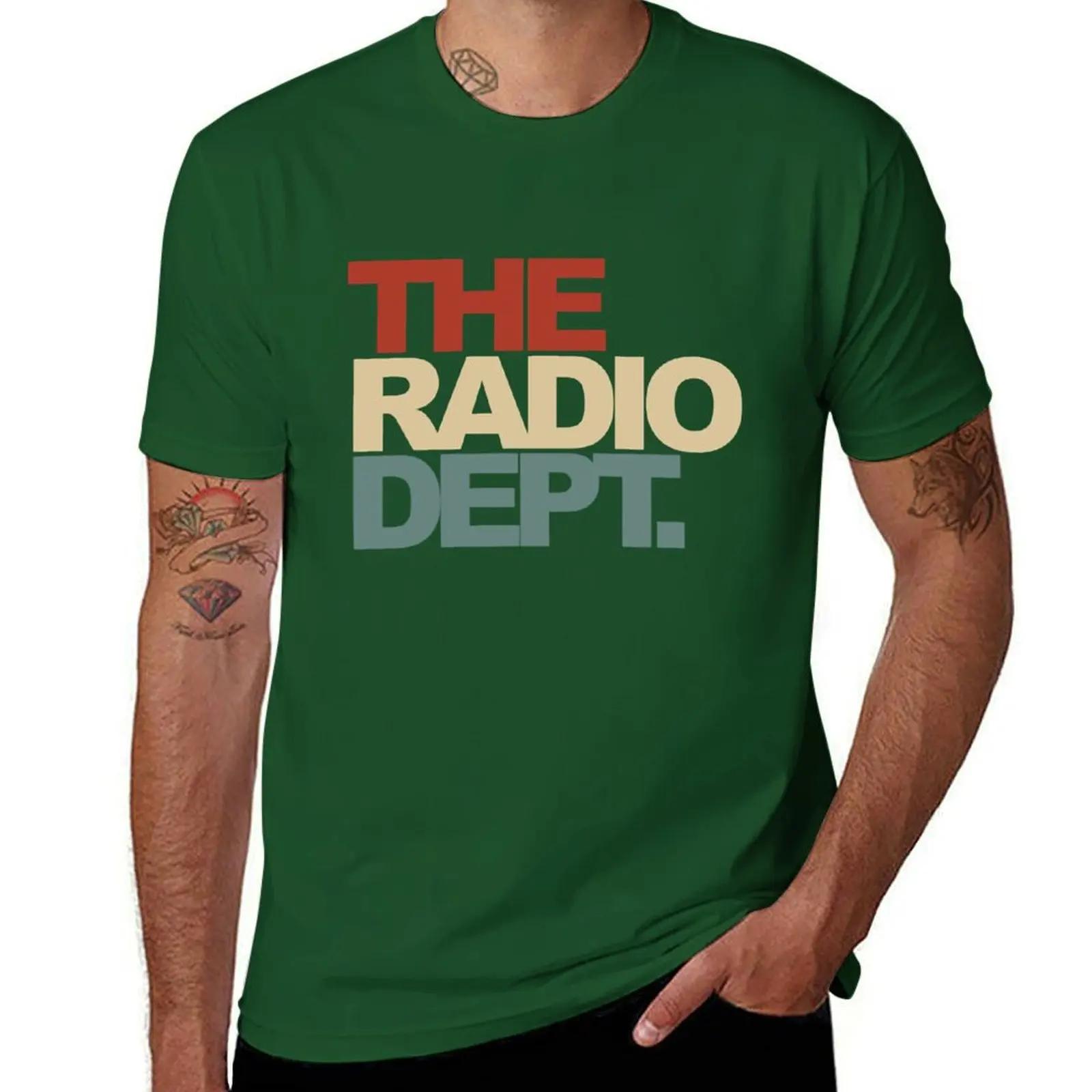 XIXI Fashion The Radio Dept T-shirt grote maten kleding dierenprint voor jongens hippie kleding grafische t-shirts heren t-shirt grafisch 2XL