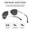 MAXJULI Aviator Sunglasses for Big Heads Men Women Fashion UV Protection 8123