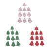 20x Christmas Pieces Gift Wood Tag for DIY Scrapbook Embellishment