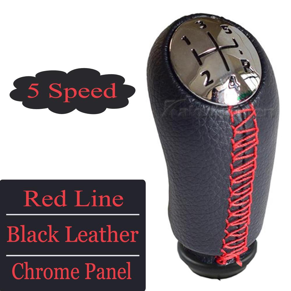 Nové Příslušenství Interiéru Auta 5rychlostní Hlava Řadicí Páky Rukojeť Řadicí Páky pro RENAULT Laguna Megane 2 Clio 3 Scenic 2