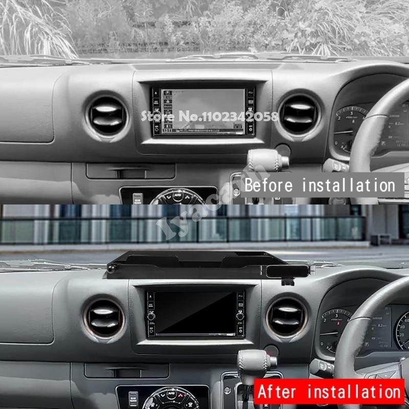 FOR NISSAN NV350 CARAVAN 2024 interior Accessories ABS Central control Dashboard trument Screen meter Decoration Cover Trim