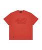 MARK GONZALES Mg Applique Pigment Short Sleeve T-Shirt - Red