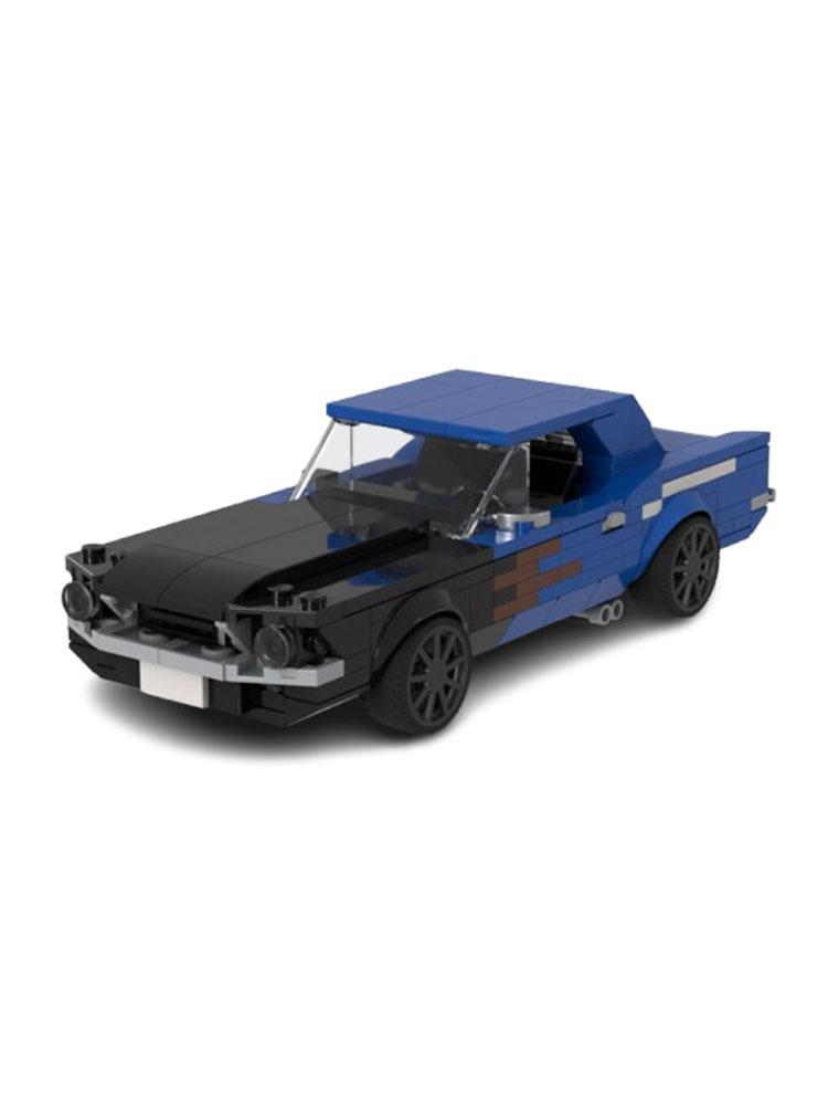 

379-piece small particle building block MOC sports car model vehicle gift set PDF Google Link