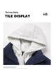 Unisex College-Style Winter Jacket: Trendy Thickened 2025 Faux Two-Piece Cotton Coat