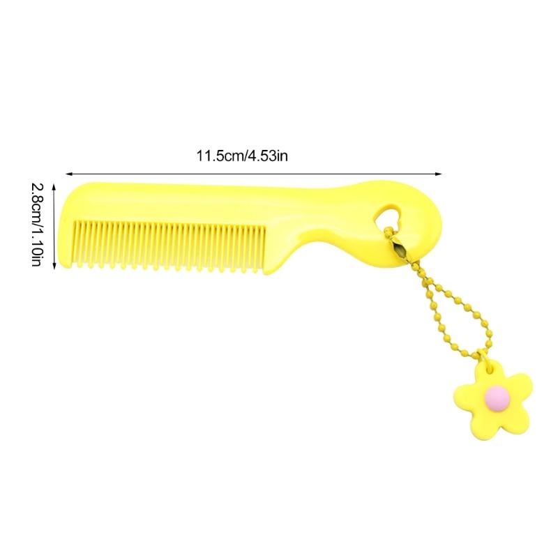 Solid Color Safe Baby Comb Baby Hair Brush Baby Safe Comb Newborn Brush Baby Hairbrush Kids Comb Boy Girl Gift