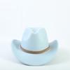 Popular European and American fashion western cowboy hats, classic commuter woolen jazz hats for men and women