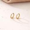 INS Spiral Twisted Stainless Steel Ear Cuff Earrings - Creative Design for Women