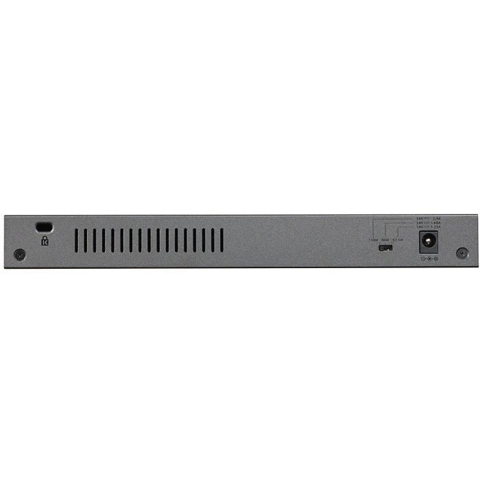 Switch 8 ports poe+ 10/100/1000 mbps