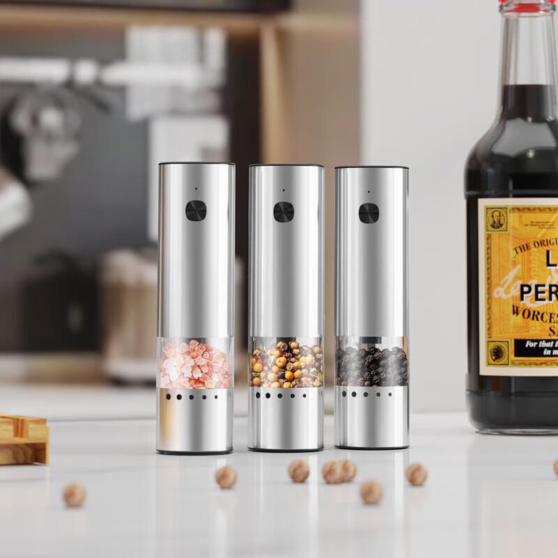 CLITON Electric Pepper & Sea Salt Grinder