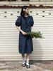 Vincent Navy Make Your Ribbon Dress_Navy
