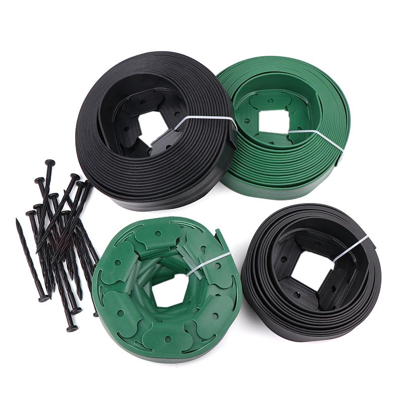 L-Shaped Grass And Stone Isolation Belt Thickened Plastic Tree Ring Retaining Board Greening Lawn Root Barrier Barrier Strip