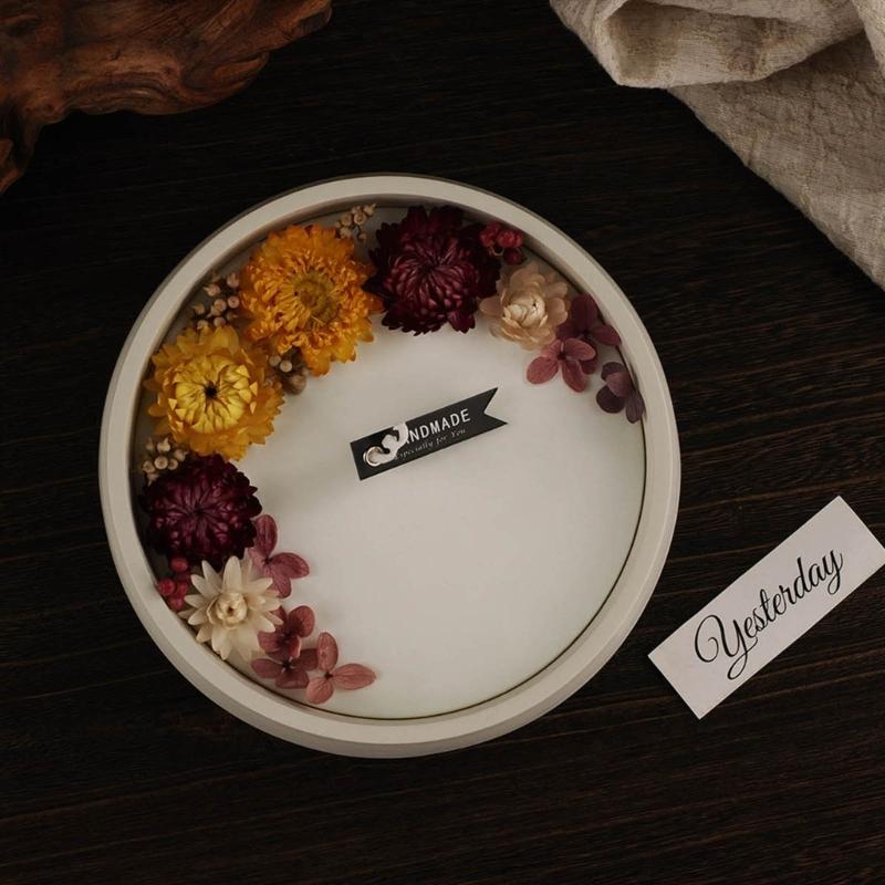 Concret Bowl Mold Candle Container Bowl Molds Pen Holder Gypsum Mould Flowerpot Cement Mold DIY Exploy Resin Molds Home