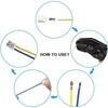 500PCS JST-XH Connector Kit 2/3/4/5/6 Pin Housing 2.54mm Crimp Terminals for RC Drone 3D Printer Arduino Projects