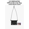 LE SSERAFIM Official Sacoche Bag with Photo Card