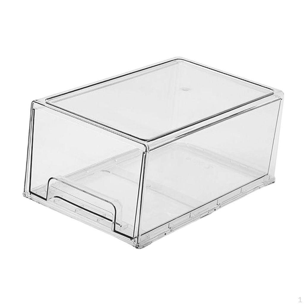Acrylic Container for Desk Storage with Drawer