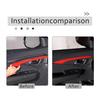 Red ABS Interior Door Panel Cover Trim For Honda Pilot 2015-22