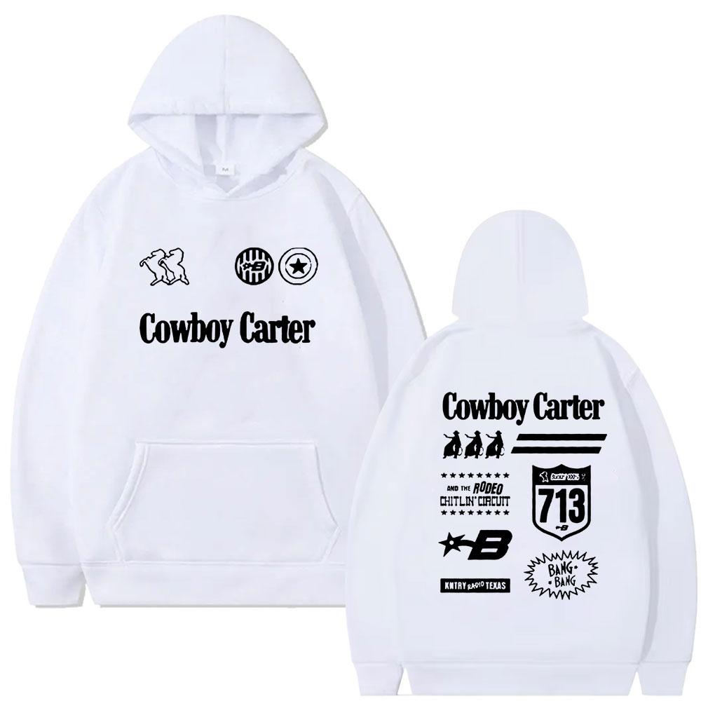 Beyonce Cowboy Carter Tour Hoodies Fan Gift Men Women Fashion Oversized Hooded Tracksuit Male Vintage Casual Hoodie