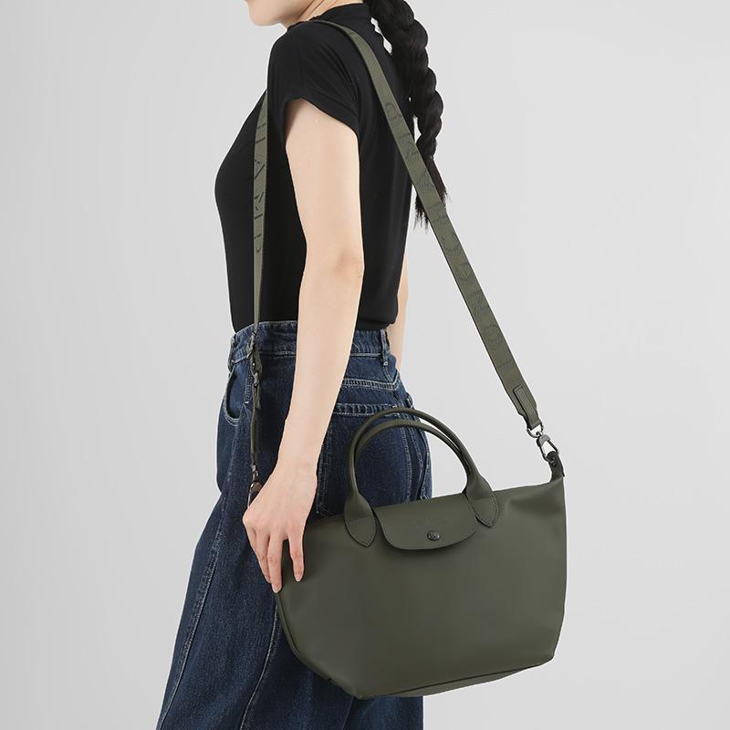 Longchamp Le Pliage Xtra Brand Logo Adjustable Detachable Leather Dumpling Bag Shoulder Crossbody Handbag Small Women handbag 1512987549